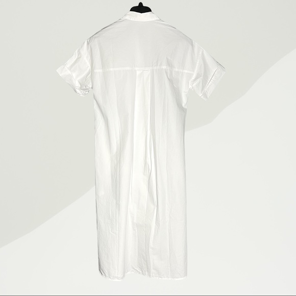 NWOT Madewell Oversized Midi Shirtdress - Picture 5 of 11